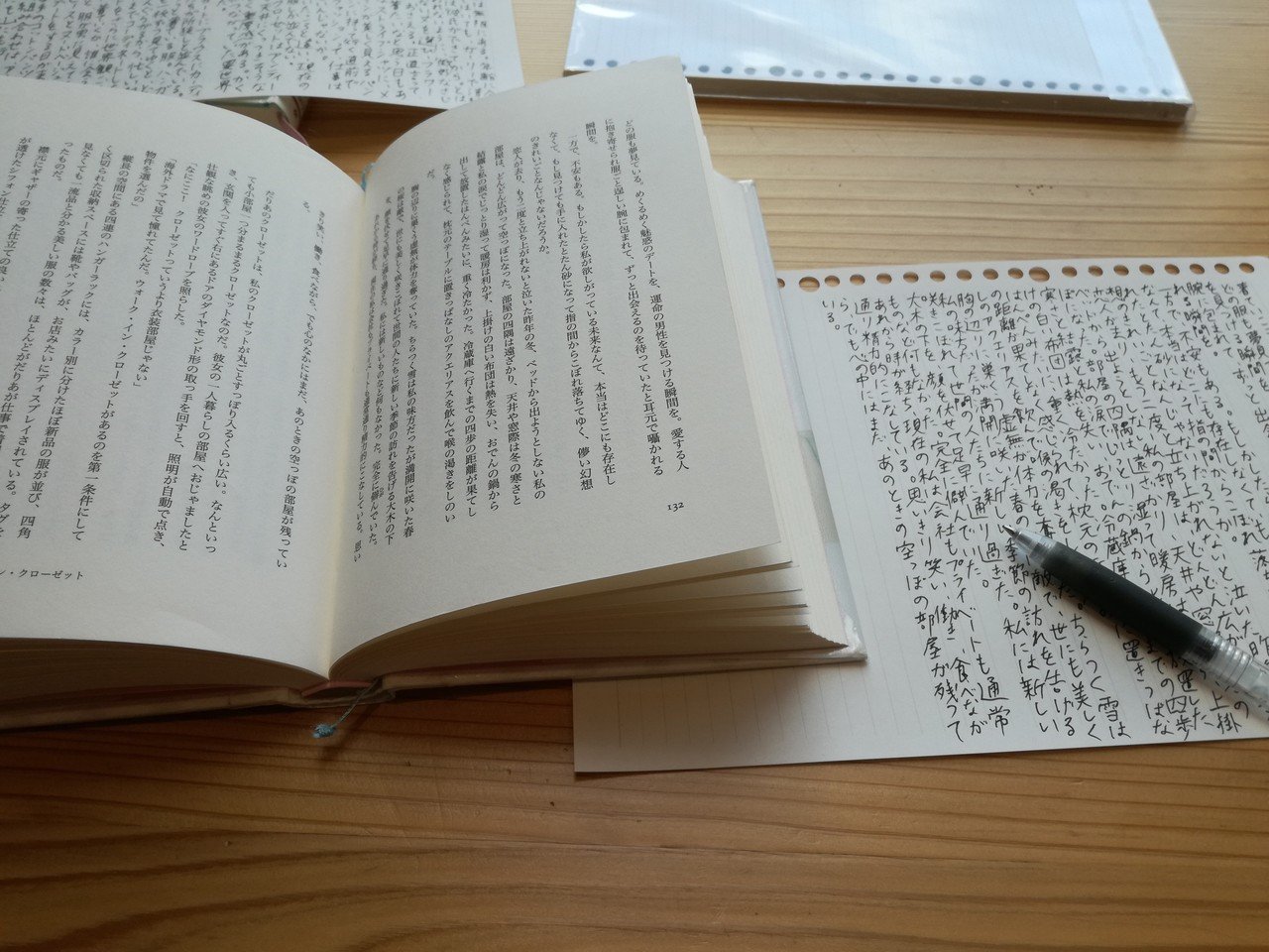小説 模写