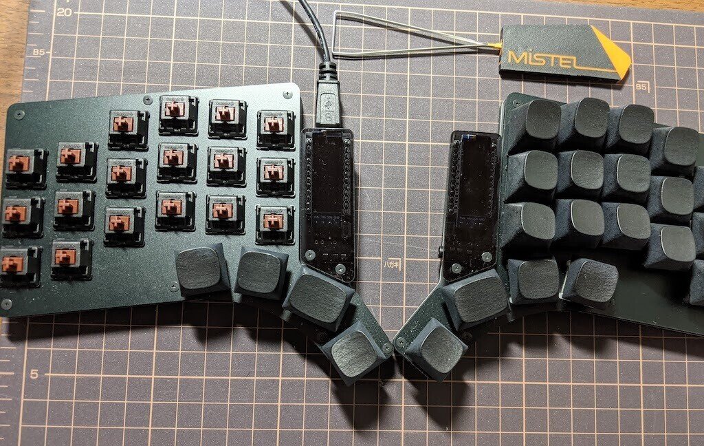 キーボード Claw 44 Ver 2 Claw44 v2 自作キーボード パームレスト付き（週報145回目（2025