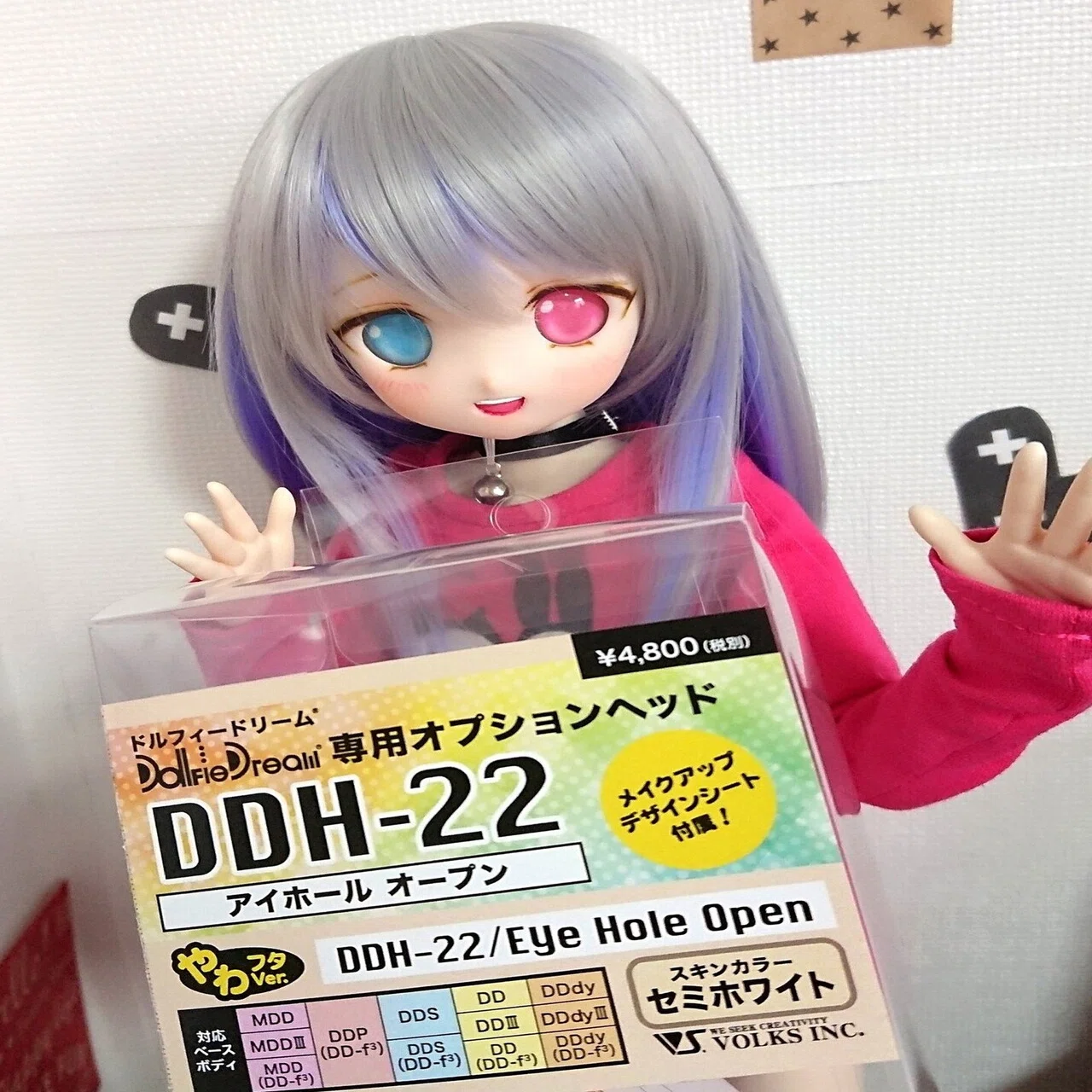 DDオプションヘッド5つ おわし