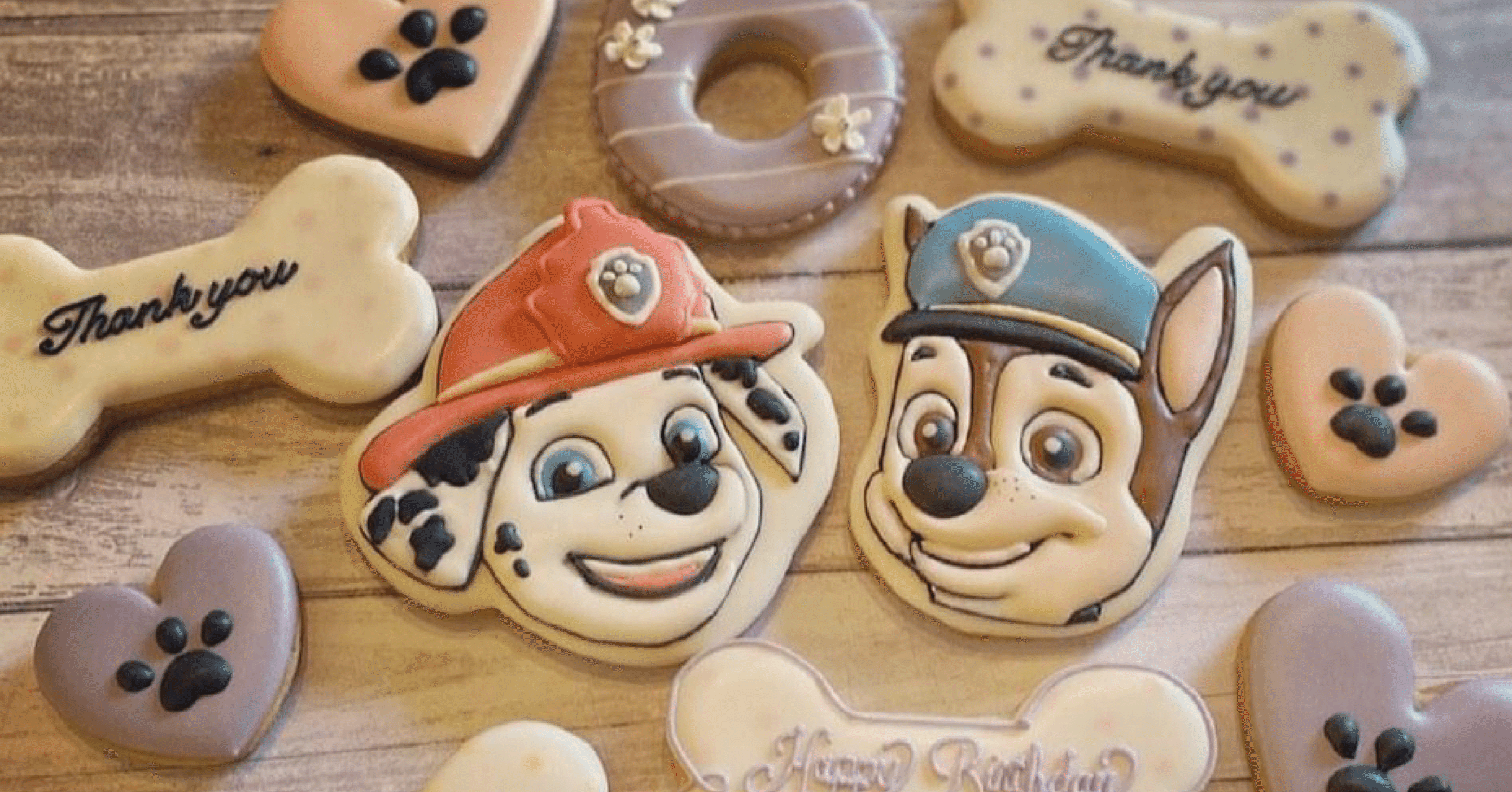 パウ パトロールのお誕生日クッキー ノリノリ Note