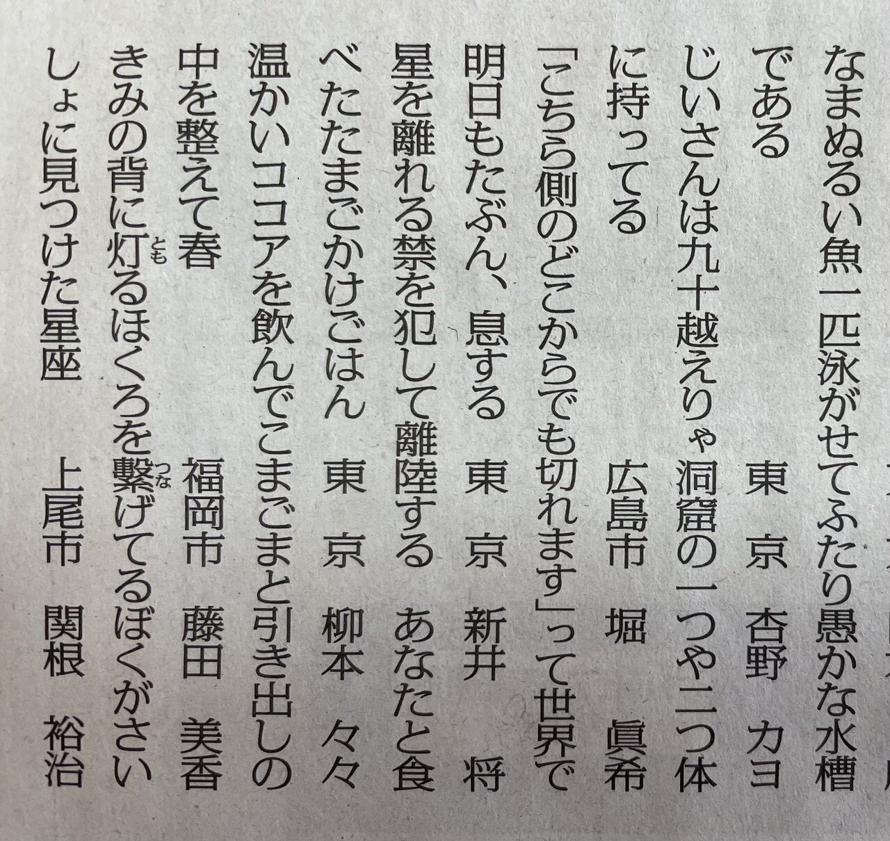 野紺菊 関根喜美句集/朝日新聞出版/関根喜美（単行本） 毎日歌壇に掲載されました｜関根裕治