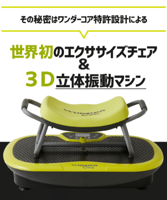 ワンダーコア ロックンフィット (スタイリッシュホワイト) ワンダー