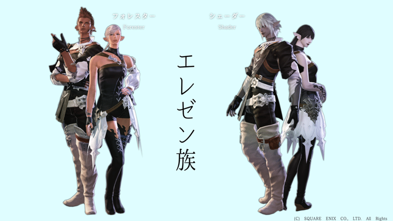 キャラメイクで選べる8つの種族 雪空ネコ Note キャラメイクで選べる8つの種族 雪空ネコ Note