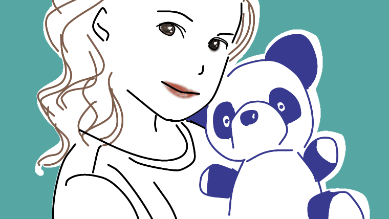 パンダのイラスト Atelier Hanami Note