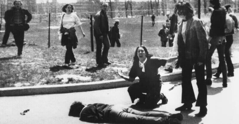 1970年5月4日, 「ブリキの兵隊とニクソン」がオハイオ州で 4人のアメリカ人学生を殺した日 〜 「オハイオ」(CSNY)