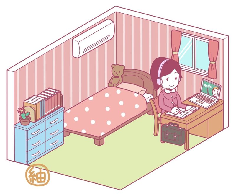 俯瞰図 自宅 生活関連 紬 イラストレーター Note