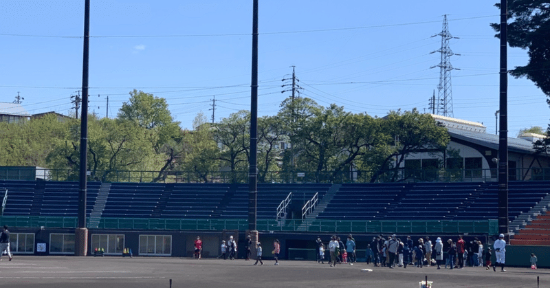 5月3日 キッズベースボール、陸上教室 @伊那スタジアム