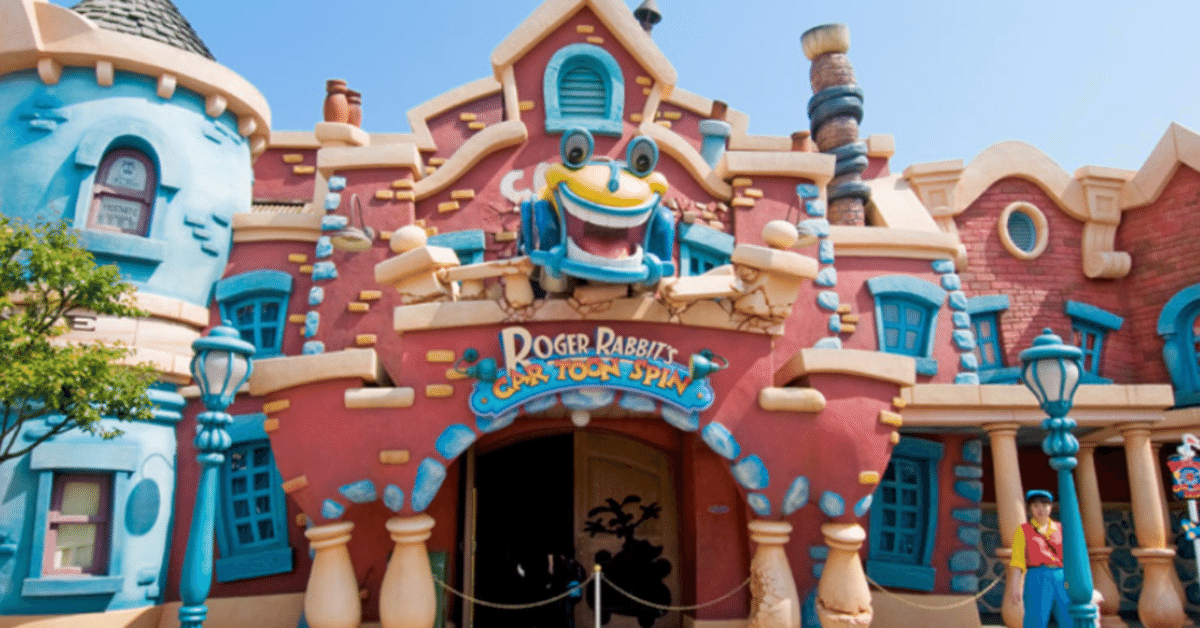 7 TDL トゥーンタウン② ロジャーラビットのカートゥーンスピン