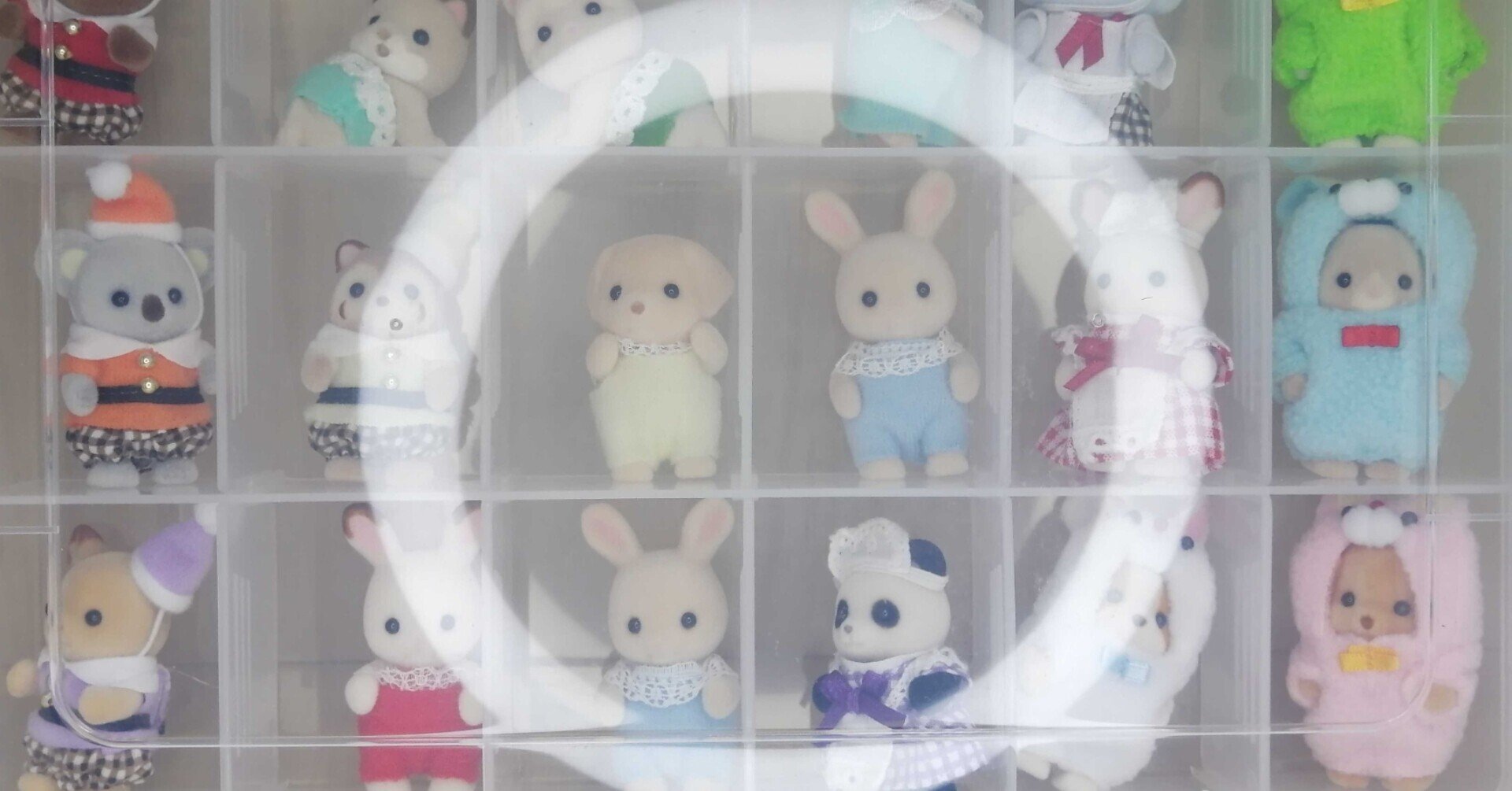 私のシルバニア収納方法 あかちゃんと小物の場合｜ゆゆゆ