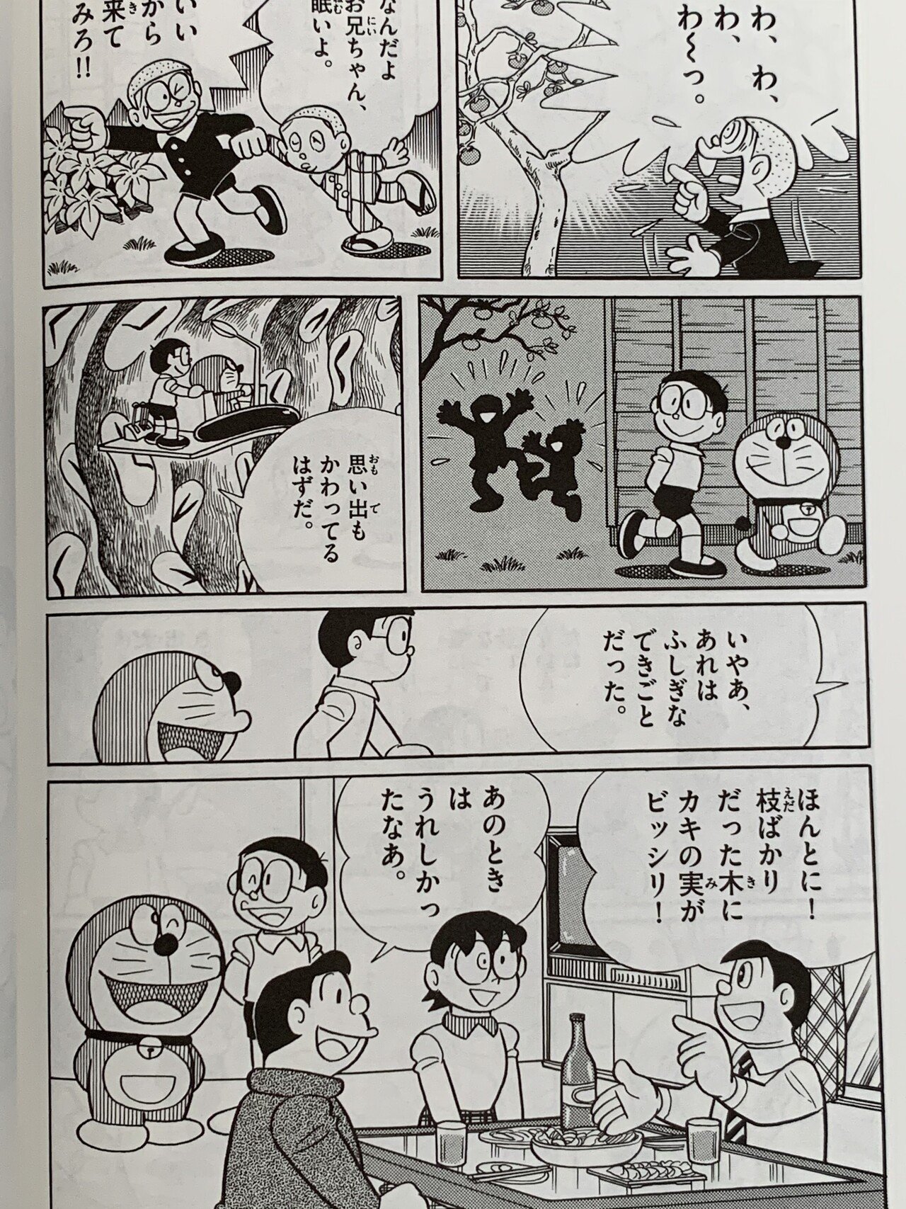 柿の木の思い出とタイムパラドックス／野比のび助の青春・番外編