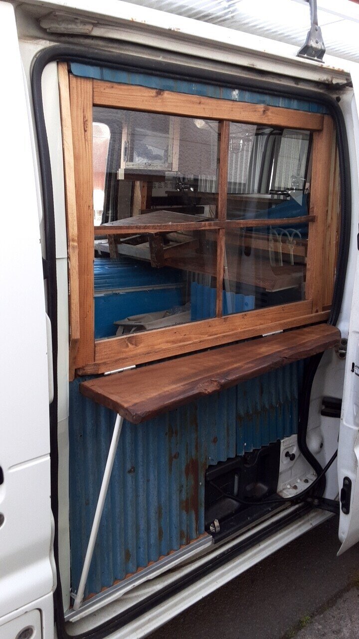 移動販売車自作物語 ハマー Note