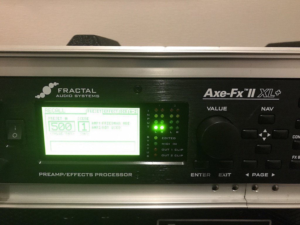 KS流儀ピロピロギター講座#3 Fractal Audio Systems Axe Fx2 XL+ 