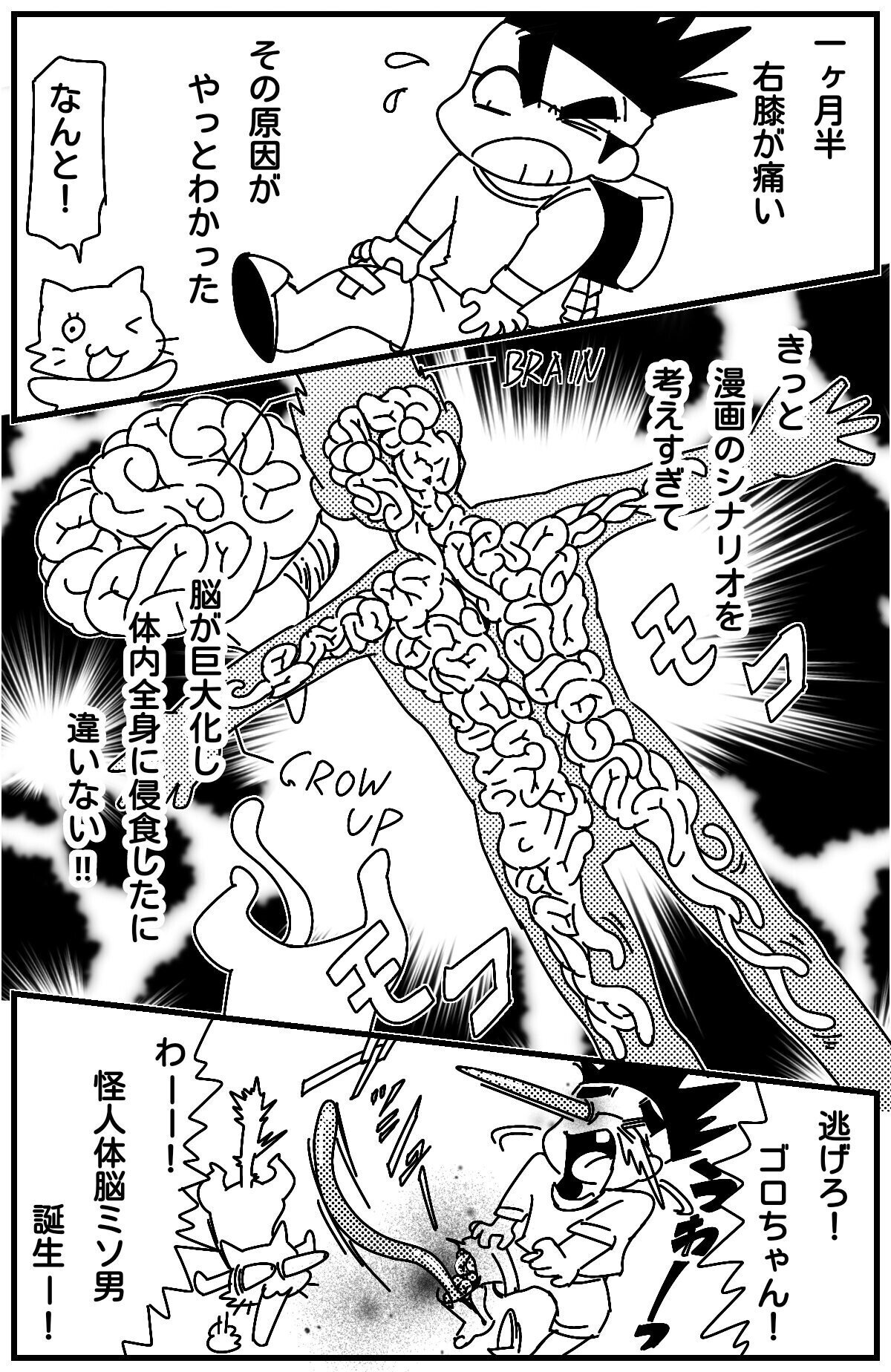 ガガロウの日常 膝の痛みの正体 内藤伸二 漫画家 Note ガガロウの日常 膝の痛みの正体 内藤伸二 漫画家 Note