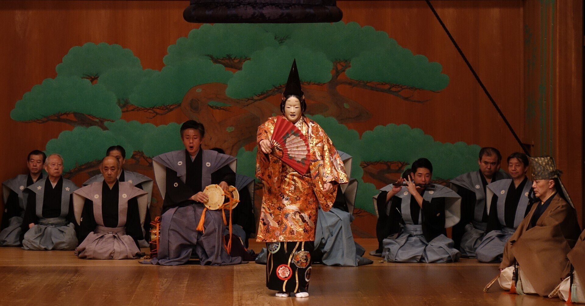 素敵な 能の秘曲「道成寺」⑥｜中森貫太 絵画