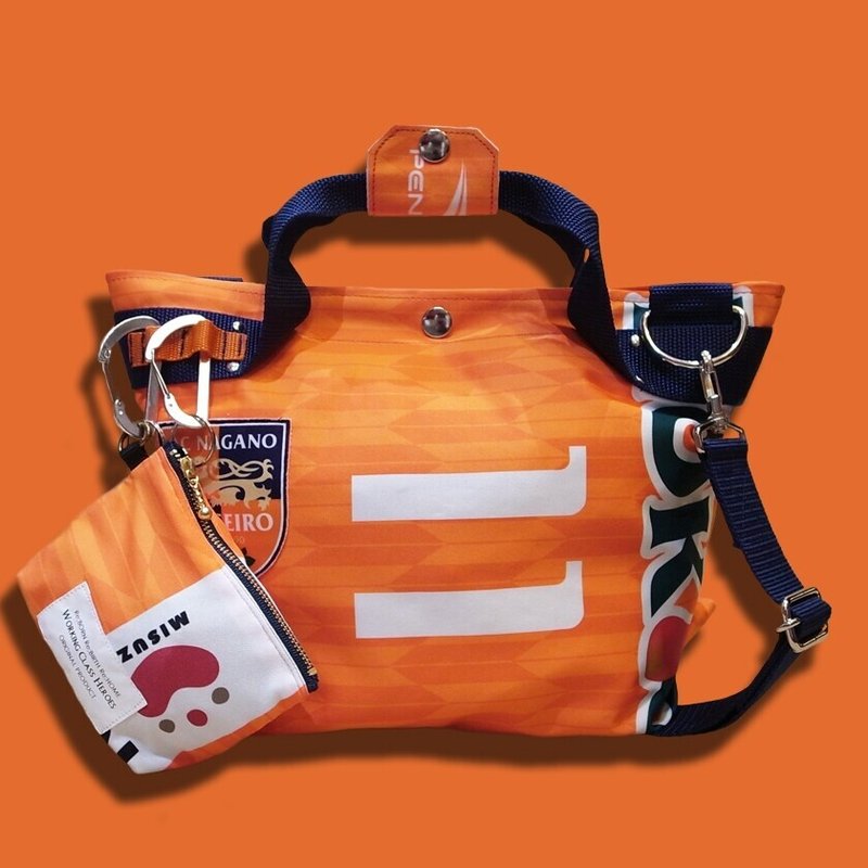 Remake Ac長野パルセイロ レディース ユニフォームリメイク トートバッグ S Working Class Heroes Note