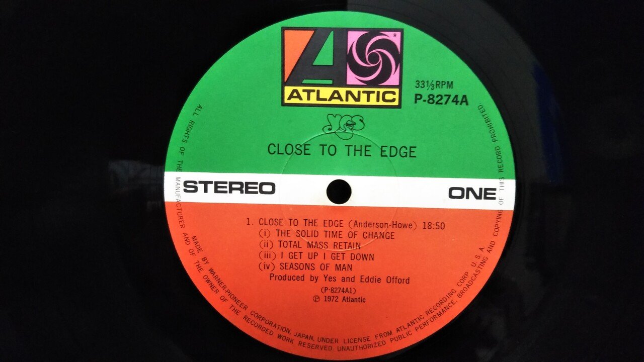 Close to the Edge(危機)】(1972) Yes 涅槃の世界に響きわたる Close to the Edge(危機)】(1972) Yes 涅槃の世界に響きわたる