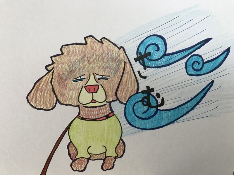 散歩を拒否る癖のある犬 癖のある犬と猫のイラスト ココ次郎 Note