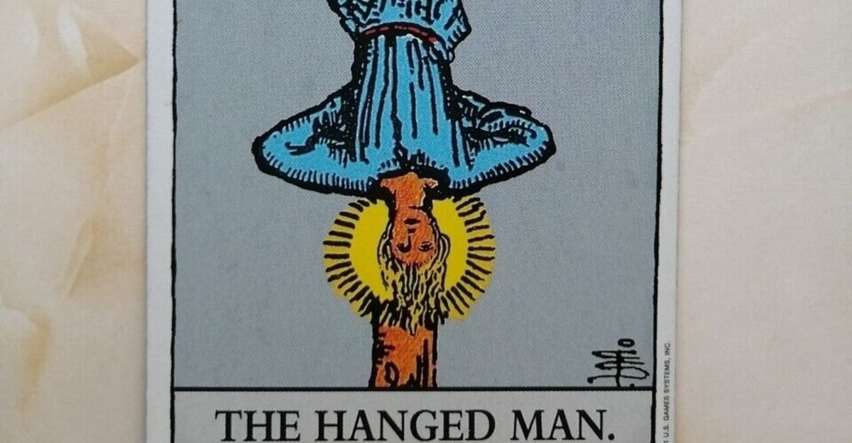 タロットカード解説【12 吊るされた男『The Hanged Man