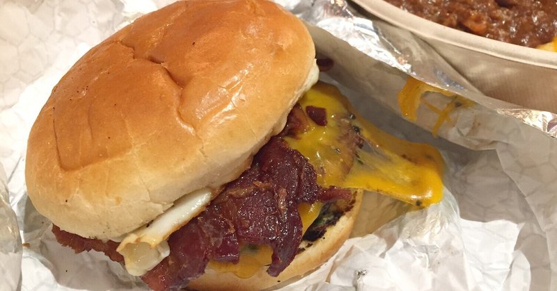スモーキーすぎて火事かと思ったアメリカのハンバーガー屋 がぅちゃん Note