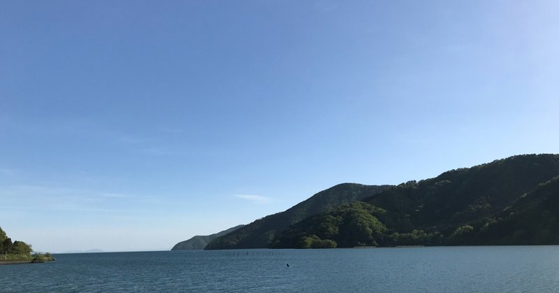 昨日の琵琶湖(5月7日の快晴)