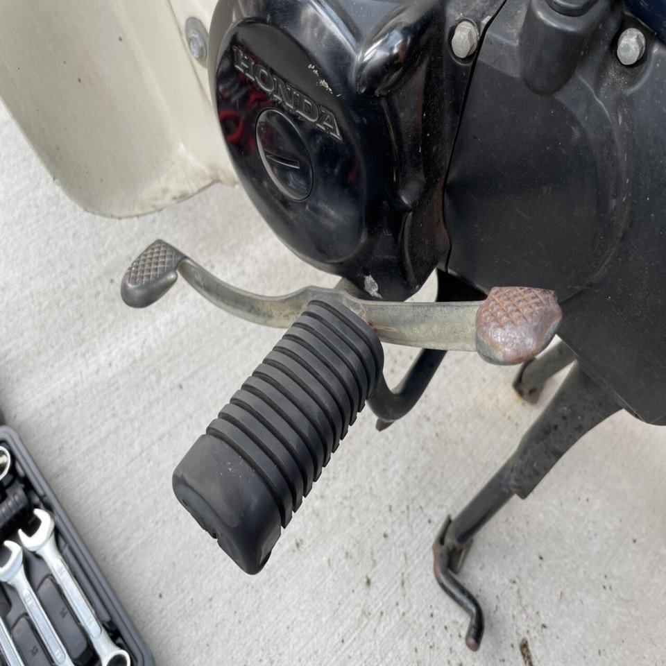 シフトチェンジペダルの角度調整 プレスカブ50 スーパーカブ50 Miyabi Diy Note