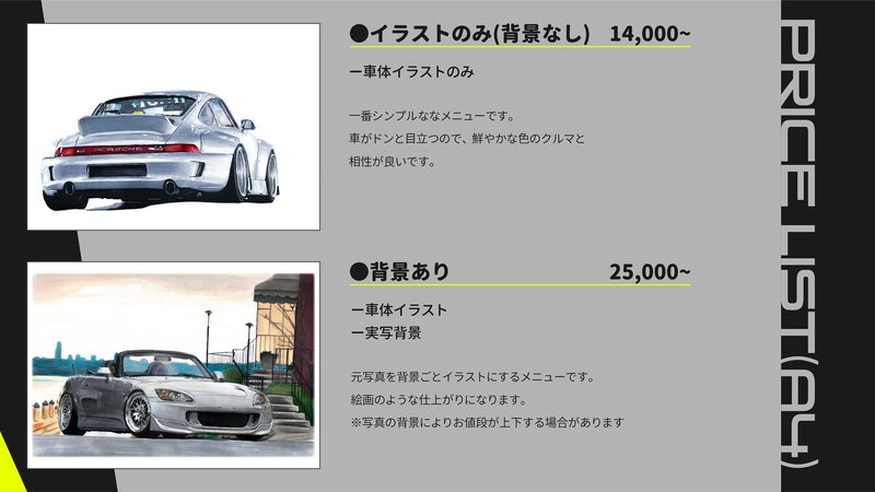車 イラスト 皆さんの愛車 お描きします 絵描きデザイナーのオーダーメイドカーイラスト価格表 わたる プロダクトデザイナー Note