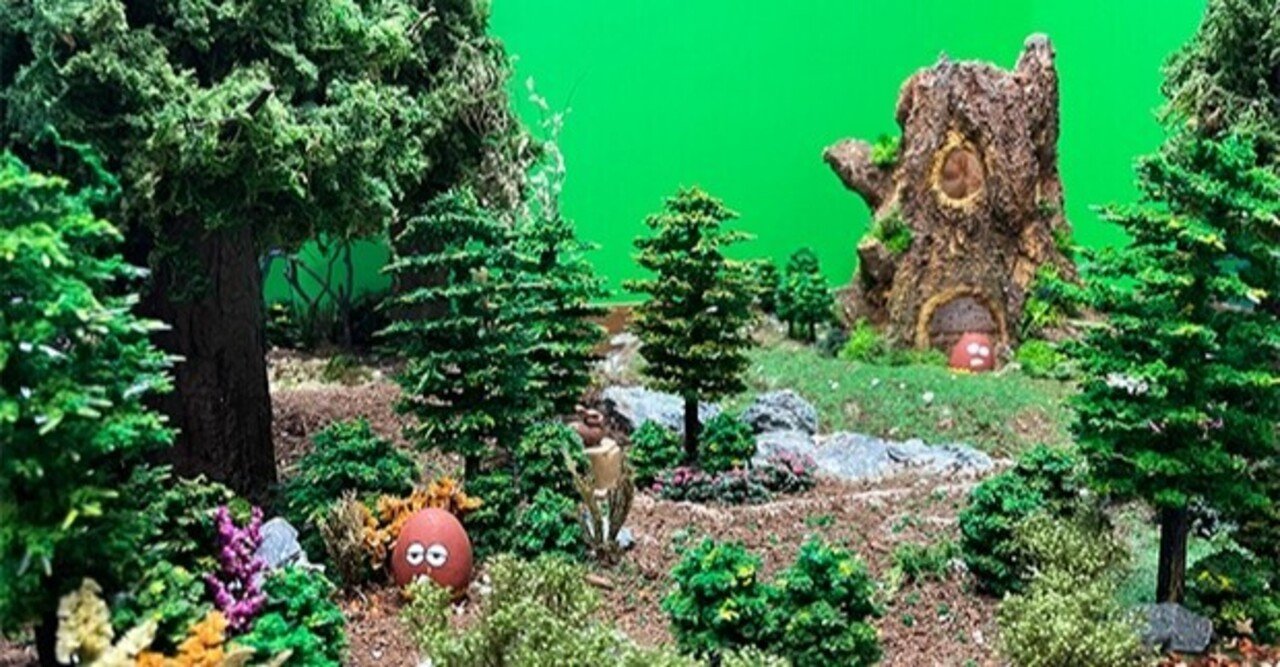 ドンキホーテ ジオラマ自作 制作中（西瓜の夏ー制作記その5／川