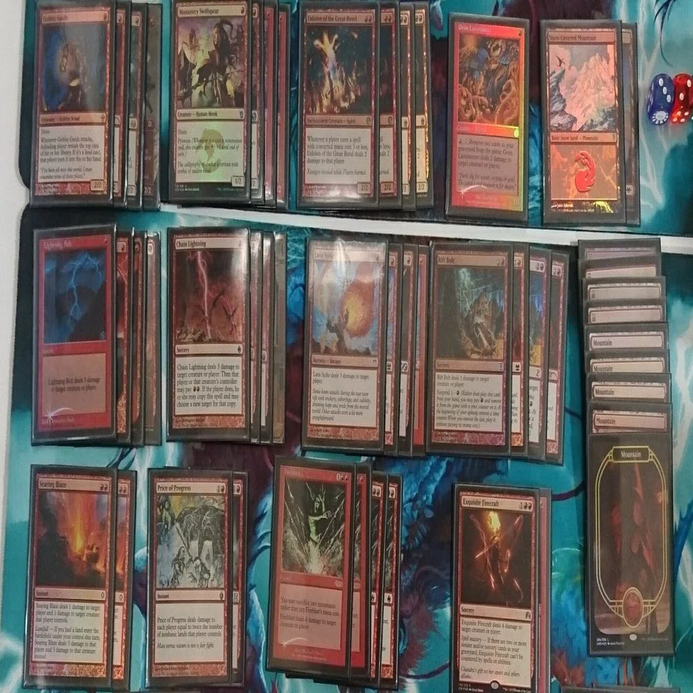 MTG】レガシー環境における赤単バーンデッキ（構築編）｜フカヒレ