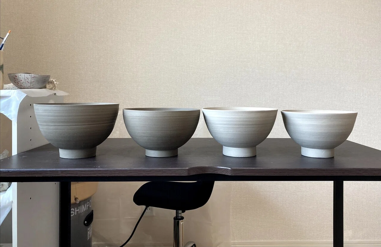 新品　陶器　陶芸作家　うどん鉢12個 721 no.35 うどん用のどんぶり鉢 作成編｜Nao🍎＠陶芸主婦