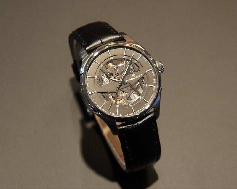 ハミルトン　ジャズマスター　スケルトン　AT 安心なハミルトン ジャズマスタービューマチック スケルトン ジェント