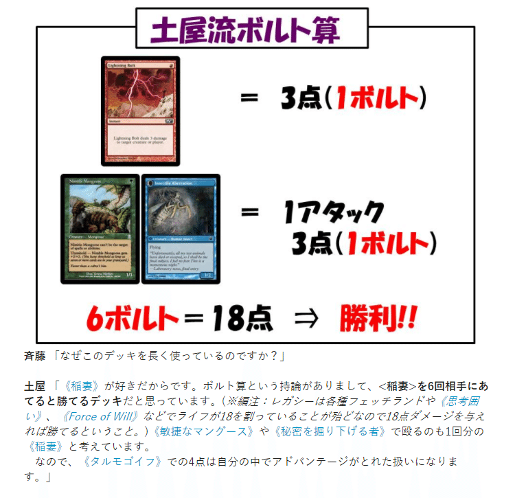 MTG】レガシー環境における赤単バーンデッキ（対戦編）｜フカヒレ