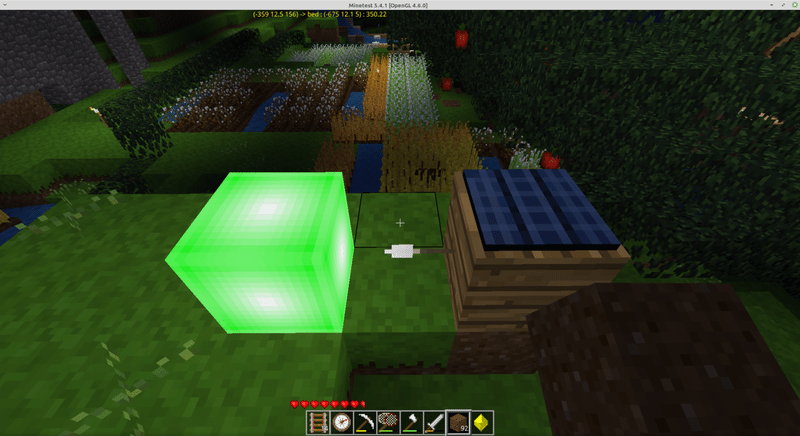 Minetestで導入したmod 南の島のはまこじき Note