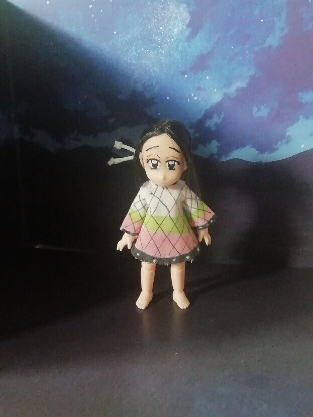 オビツ11ヘッドをリペイント 追加植毛 ドール用ワンピースを作る 結花ノワール Note