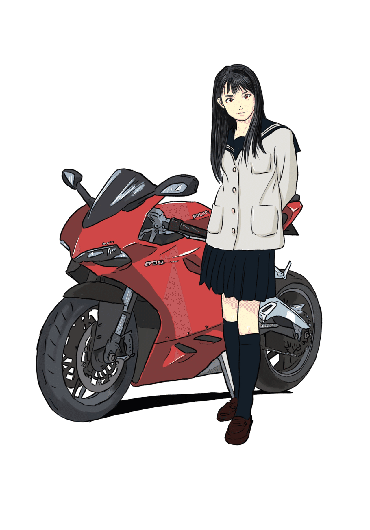 Ducatiと女の子 ふじ Note Ducatiと女の子 ふじ Note