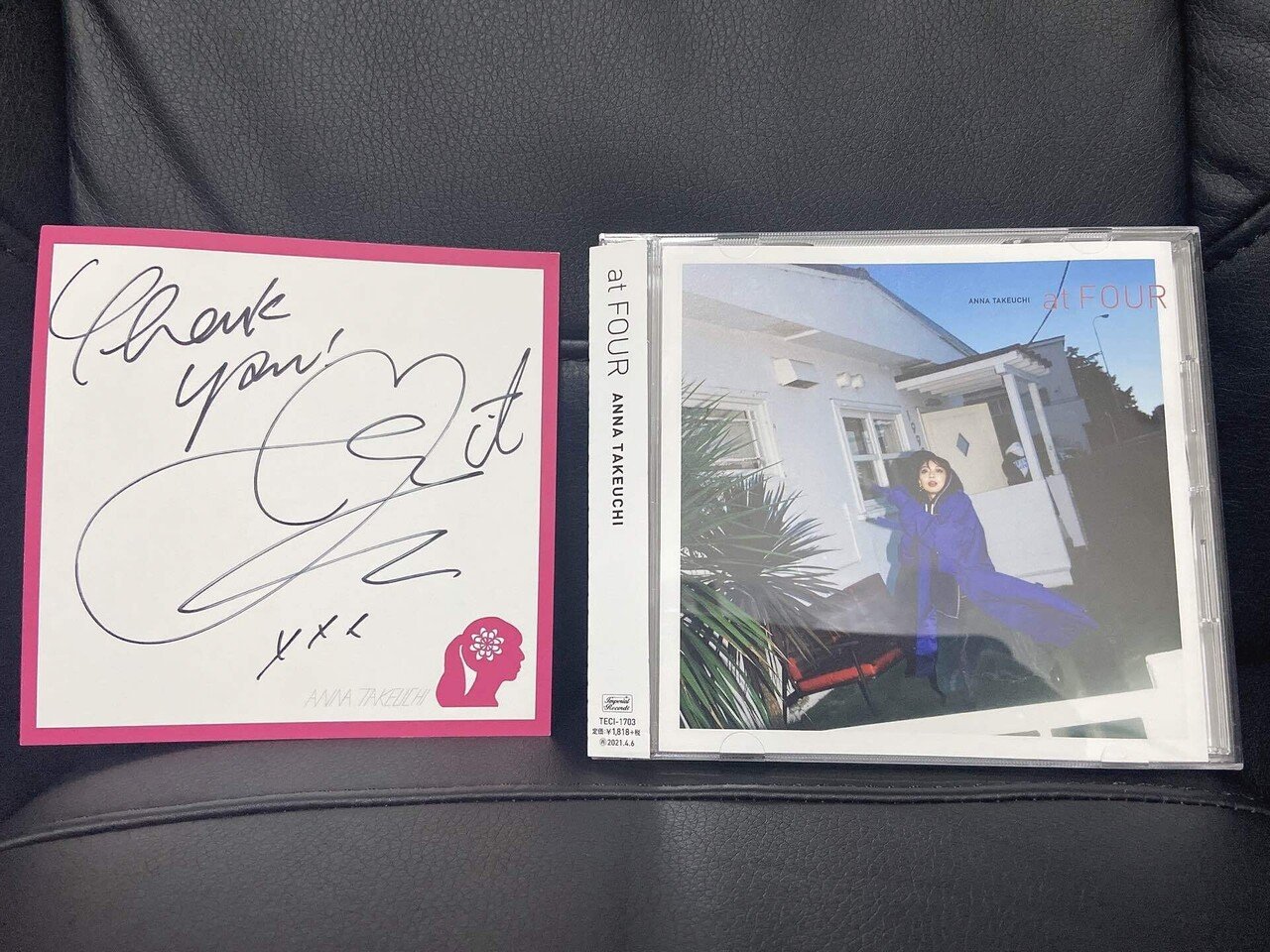 竹内アンナ　サイン入りCD4枚セット 竹内アンナ 限定レコード TICKETS 直筆サイン入り シティポップ - メルカリ
