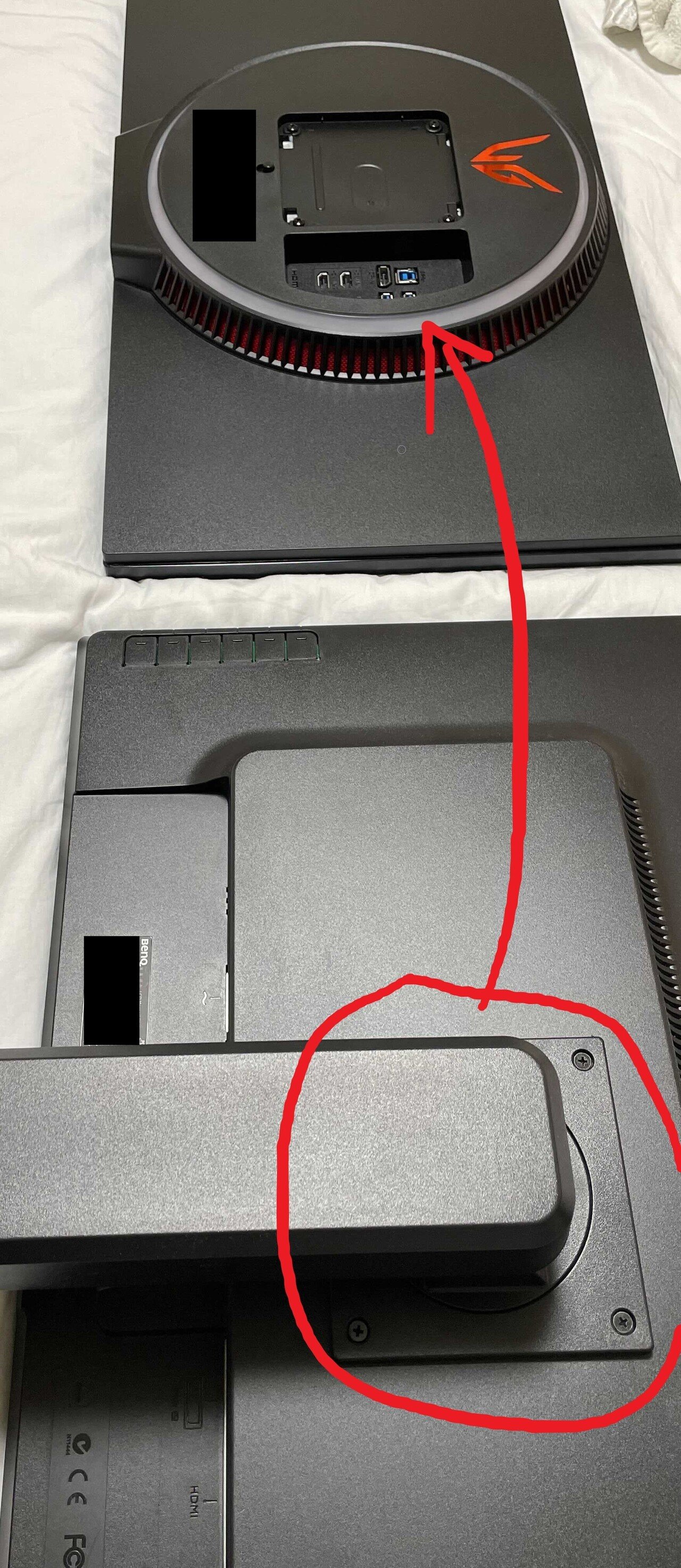 DIY - LG 27GN950-Bのディスプレイスタンド @ 2021-05-09｜ossan