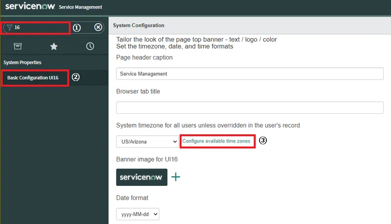 Servicenow インスタンス日本語化 タイムゾーンを日本に変更 基礎 A T Note
