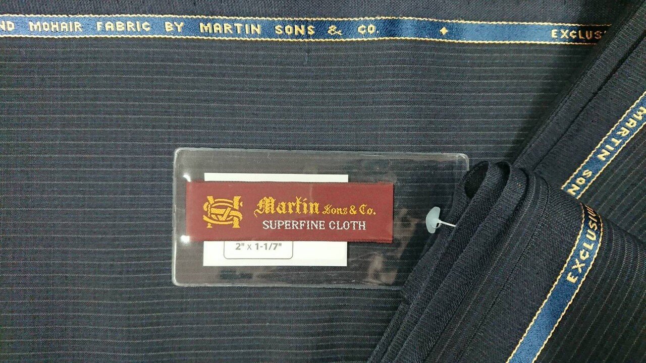 【TOMORROWLAND】英国Martin Sons \u0026 Co.生地スーツ