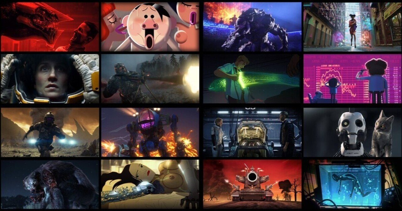 Love Death Robots Only Netflix 作品紹介 サメとの暮らし 映画レビュー Note