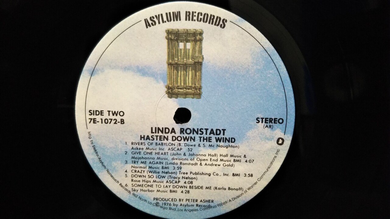 Hasten Down the Wind(風にさらわれた恋)】(1976) Linda