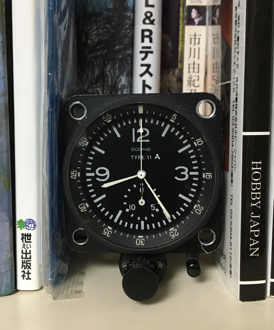 コックピットクロック 世田谷ベース 置時計 タイマー機能付き ELAPSED コックピットクロック 世田谷ベース 置時計 タイマー機能付き ELAPSED