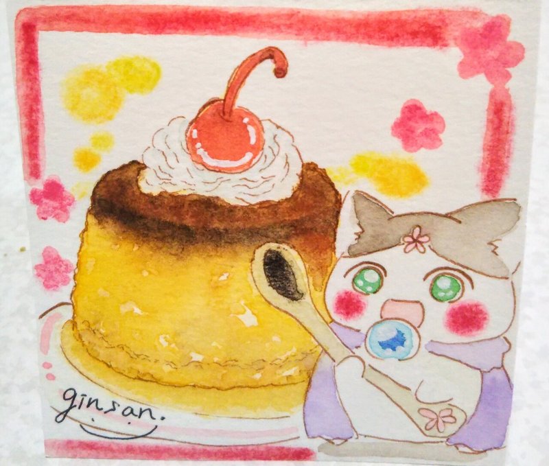 アナログイラストは透明水彩を使っています ぎんさん のんびり絵描き Note アナログイラストは透明水彩を使っています ぎんさん のんびり絵描き Note