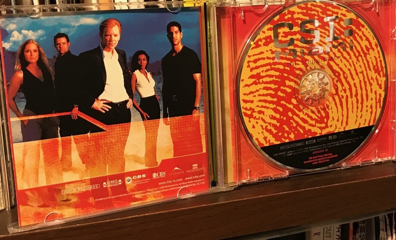 素晴らしき哉、サントラ10：『CSI：Miami』｜fujiko