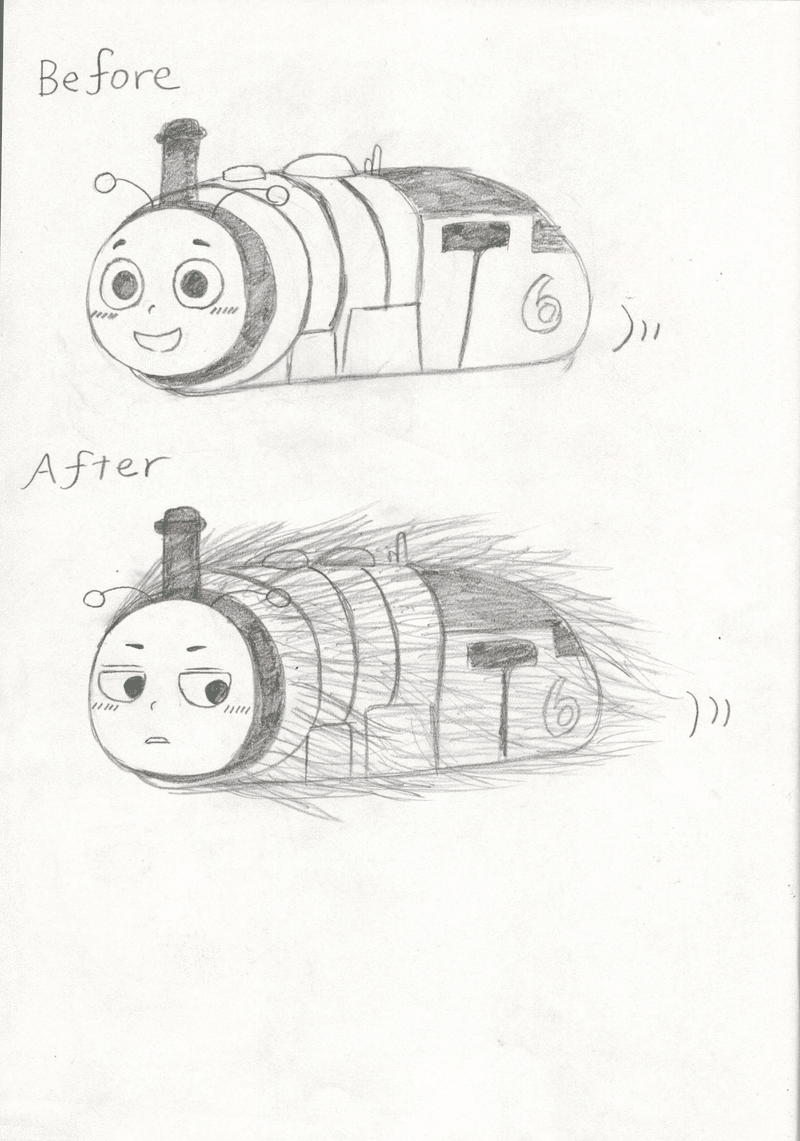 自分絵落書ききかんしゃトーマスまとめdrawing Of Thomas The Tank Engine みるか Note