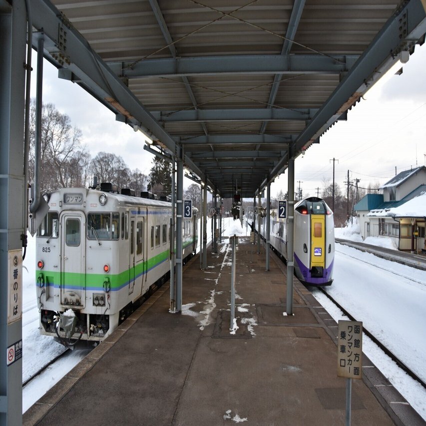 各駅訪問 函館本線 大沼駅 ふうら Note