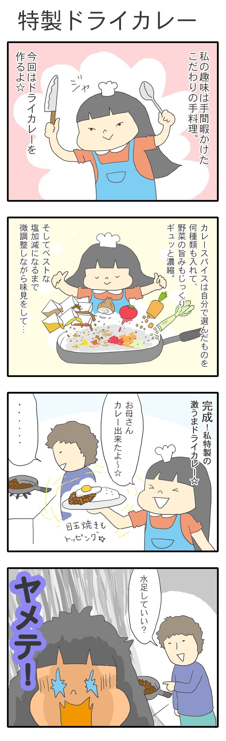 ドライカレーはそういうものなの！