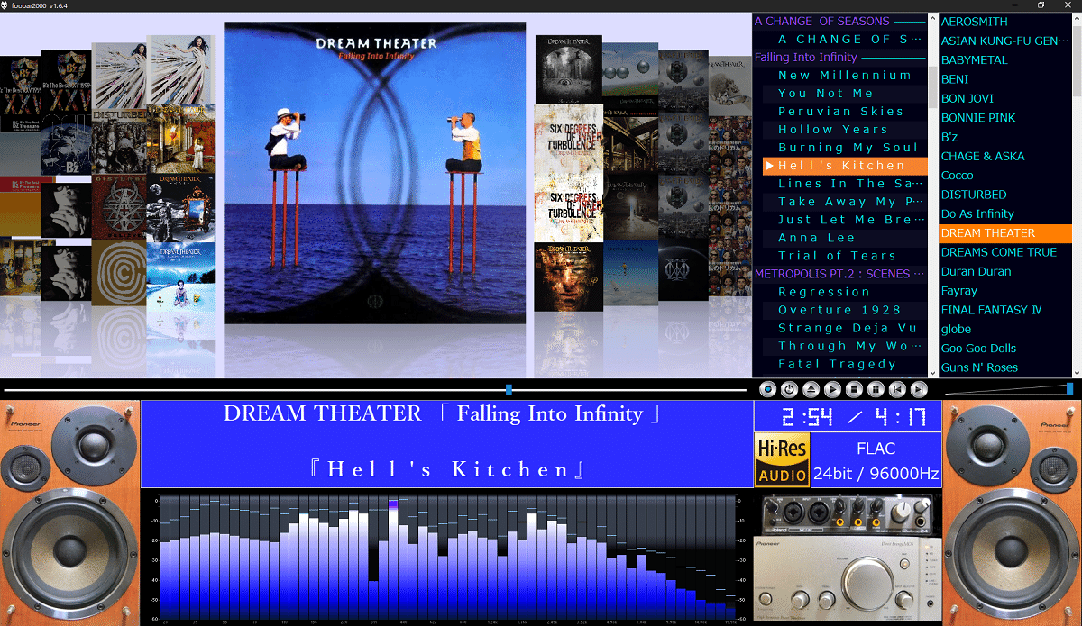 Foobar00 Columns Uiのコツ 設定 カスタマイズ スキン バリアシオン 競馬血統予想 Note