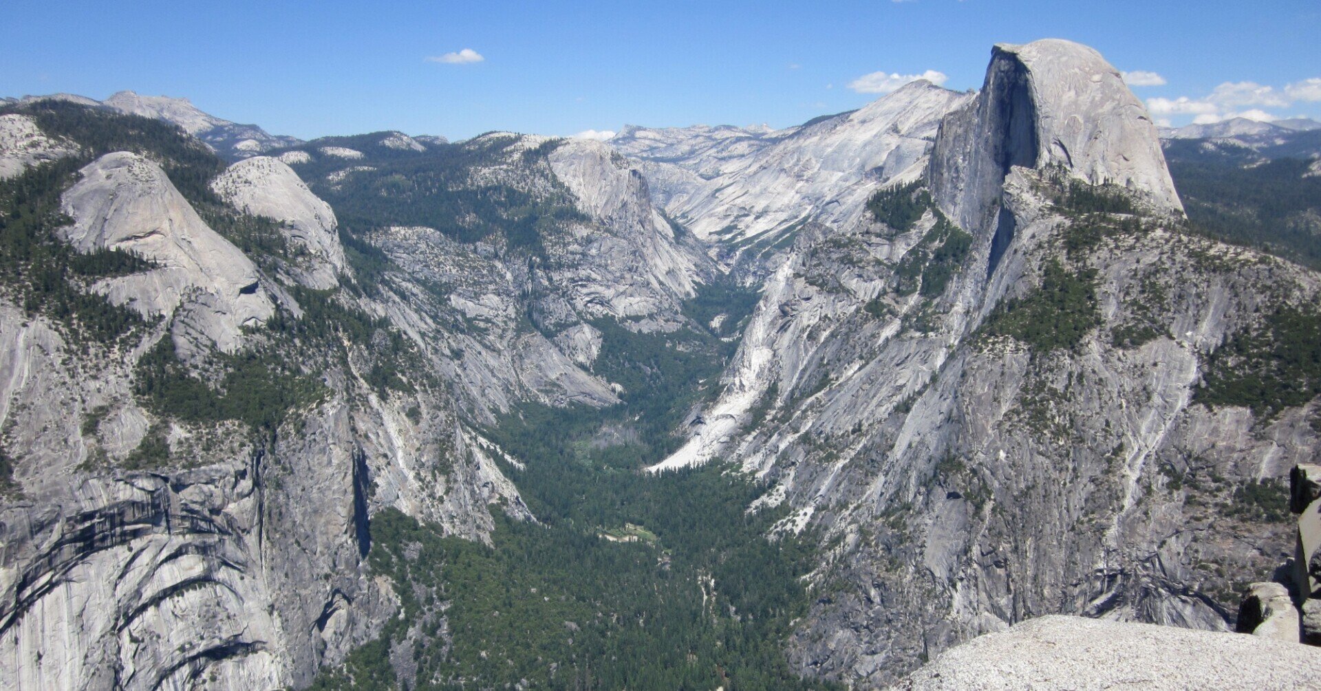 ヨセミテ国立公園ハーフドーム：許可証無しで登頂（絶景ルート教えます