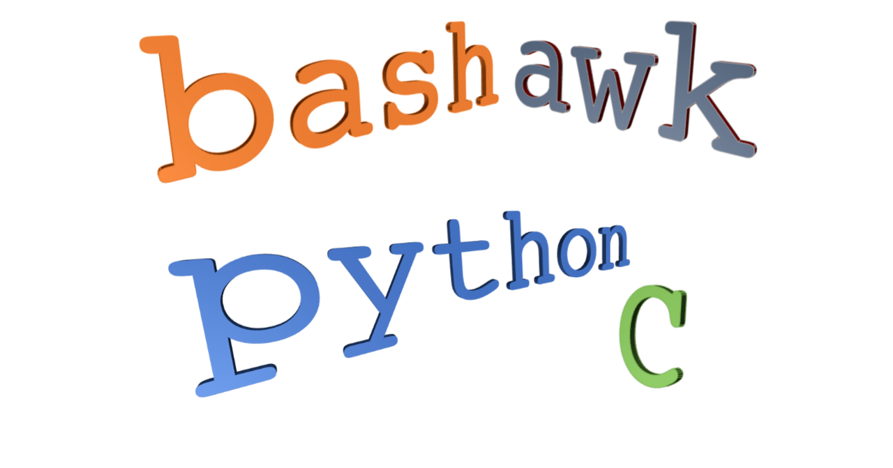 Bash Python Awk C Ipoc株式会社 エンジニアリング部隊 Note