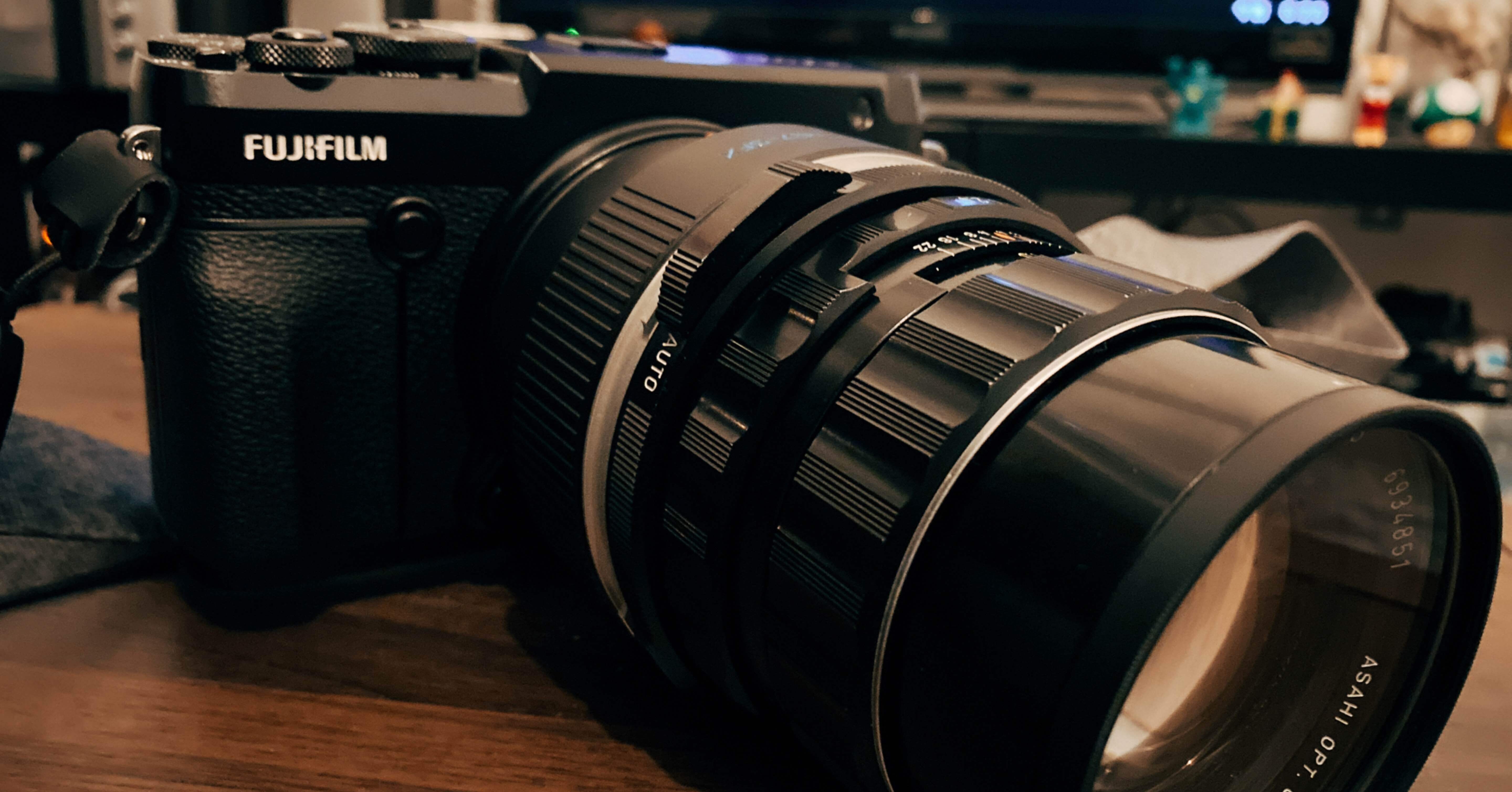 【美品】GFX50SⅡ + 6×7レンズ２本　ストラップ他　バケペン　中判 大特価】GFX50SⅡ + 6×7レンズ2本 ストラップ他 バケペン 中判 GFX50R